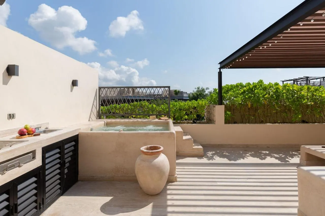 Exclusive Paramar Ve Penthouse In Tulum By Lockey Best For Walking To Commercial Zone In Aldea Zama