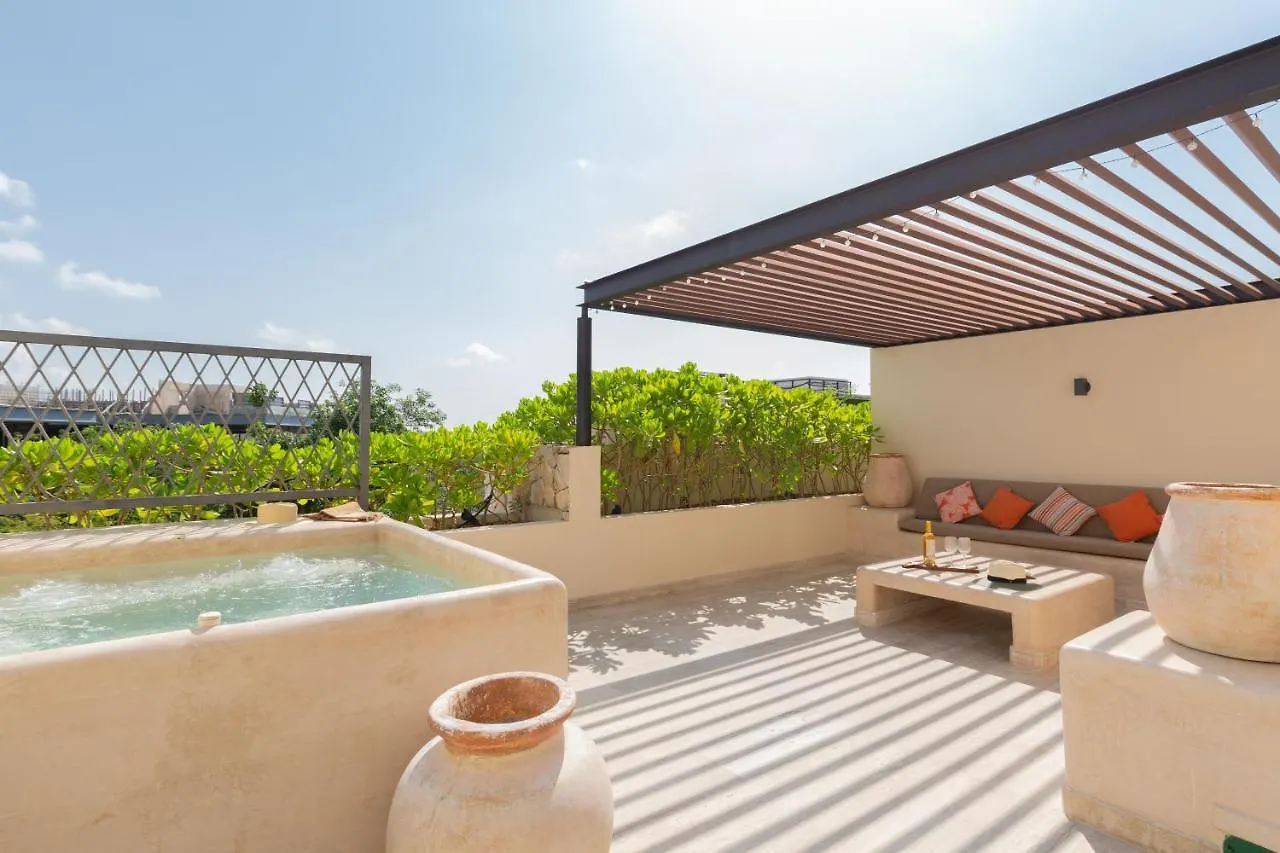 Apartamento Exclusive Paramar Ve Penthouse In Tulum By Lockey Best For Walking To Commercial Zone In Aldea Zama